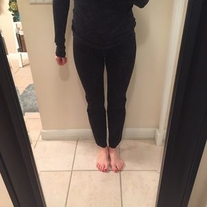 LOFT Black crop pants